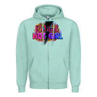 Seafoam retired hot girl Zipper Hoodie - Zillion Design Studio