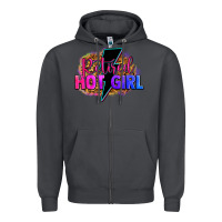 Smoke retired hot girl Zipper Hoodie - Zillion Design Studio