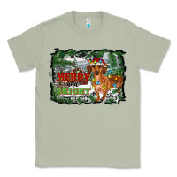 Matcha merry and bright  dachshund with farm Classic Tee - RanaPortraitStore