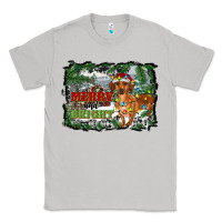 Moon Dust merry and bright  dachshund with farm Classic Tee - RanaPortraitStore