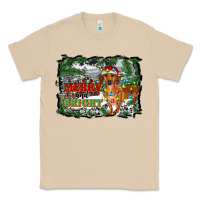 Mushroom merry and bright  dachshund with farm Classic Tee - RanaPortraitStore