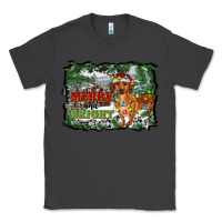 Smoke merry and bright  dachshund with farm Classic Tee - RanaPortraitStore