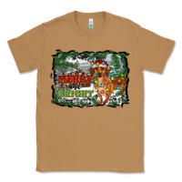 Toasted Coconut merry and bright  dachshund with farm Classic Tee - RanaPortraitStore