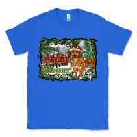 True Royal merry and bright  dachshund with farm Classic Tee - RanaPortraitStore