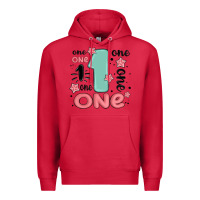 Cardinal one  one one one Premium Hoodie - MaliasSmallBusiness