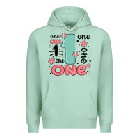 Seafoam one  one one one Premium Hoodie - MaliasSmallBusiness