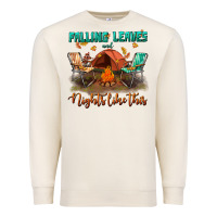 Sandshell falling leaves and nights like this Premium Sweatshirt - BundleAndBundleShop
