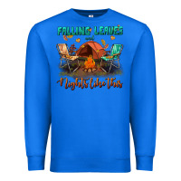 True Royal falling leaves and nights like this Premium Sweatshirt - BundleAndBundleShop