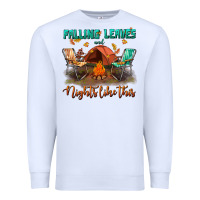 White falling leaves and nights like this Premium Sweatshirt - BundleAndBundleShop