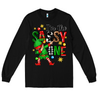 Black im the sassy one elf Long Sleeve Tee - Zillion Design Studio
