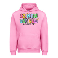 Fuchsia Pink 12 new chapter 365 new chances Urban Hoodie - MaliasSmallBusiness