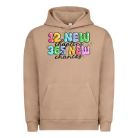 Pigment Burro 12 new chapter 365 new chances Urban Hoodie - MaliasSmallBusiness