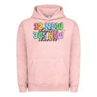 Pigment Salmon 12 new chapter 365 new chances Urban Hoodie - MaliasSmallBusiness