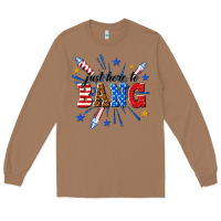 Toasted Coconut just here to bang Long Sleeve Tee - texasbilliewilder