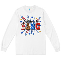 White just here to bang Long Sleeve Tee - texasbilliewilder