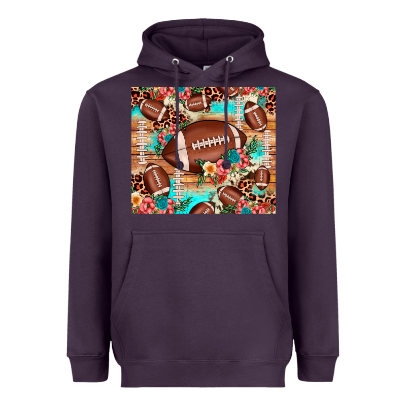 Football Leopard Cowhide Heavyweight Hoodie by JahusDesignShop | Teevron