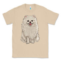 Mushroom white pomeranian Classic Tee - RanaPortraitStore