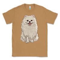 Toasted Coconut white pomeranian Classic Tee - RanaPortraitStore