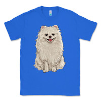 True Royal white pomeranian Classic Tee - RanaPortraitStore