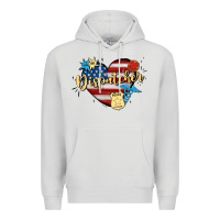 Dove Grey 911 dispatcher Premium Hoodie - MaliasSmallBusiness