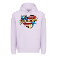 Lilac 911 dispatcher Premium Hoodie - MaliasSmallBusiness