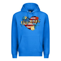 True Royal 911 dispatcher Premium Hoodie - MaliasSmallBusiness