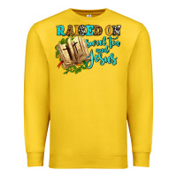 Lemon raised on sweet tea and jesus Premium Sweatshirt - AdoDesignShop