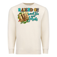 Sandshell raised on sweet tea and jesus Premium Sweatshirt - AdoDesignShop