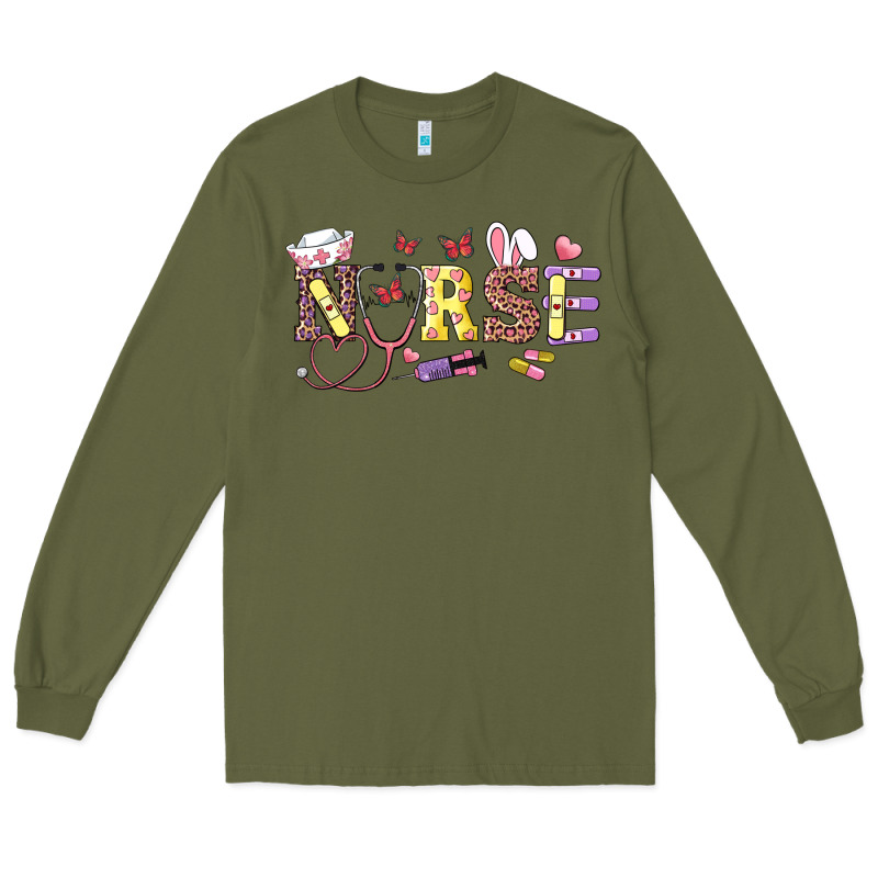 Easter Nurse Long Sleeve Tee by RanaPortraitStore | Teevron