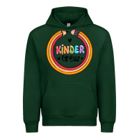 Forest Green kinder crew Urban Hoodie - MaliasSmallBusiness