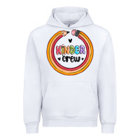 White kinder crew Urban Hoodie - MaliasSmallBusiness