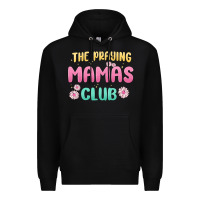 Black the praying mamas club Premium Hoodie - MaliasSmallBusiness