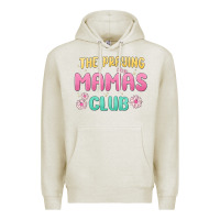 Oatmeal Heather the praying mamas club Premium Hoodie - MaliasSmallBusiness