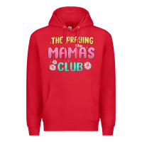 Red the praying mamas club Premium Hoodie - MaliasSmallBusiness