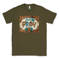 Army Green just pray mousepad Classic Tee - BarkalooDesign