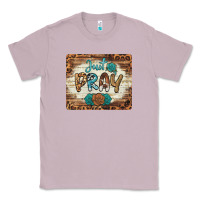 Lilac just pray mousepad Classic Tee - BarkalooDesign