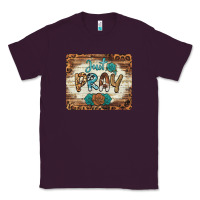 Plum just pray mousepad Classic Tee - BarkalooDesign