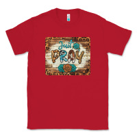 Red just pray mousepad Classic Tee - BarkalooDesign