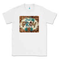 White just pray mousepad Classic Tee - BarkalooDesign