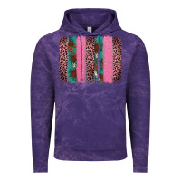 Cloud Purple valentine's leopard brushstroke Vintage Hoodie - AdoDesignShop
