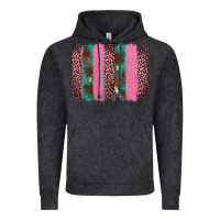 Vintage Black valentine's leopard brushstroke Vintage Hoodie - AdoDesignShop
