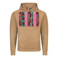 Vintage Camel valentine's leopard brushstroke Vintage Hoodie - AdoDesignShop
