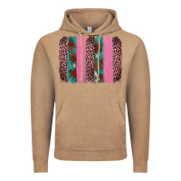Vintage Coffee valentine's leopard brushstroke Vintage Hoodie - AdoDesignShop