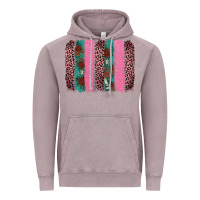 Vintage Zinc valentine's leopard brushstroke Vintage Hoodie - AdoDesignShop