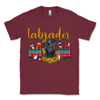 Burgundy western labrador retriever mom Classic Tee - texasbilliewilder