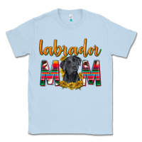 Dusty Blue western labrador retriever mom Classic Tee - texasbilliewilder