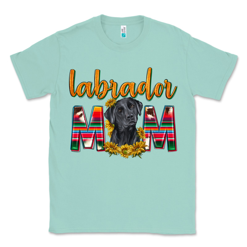 Western Labrador Retriever Mom Classic Tee by texasbilliewilder | Teevron
