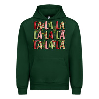 Forest Green fa la la la la la la la la Urban Hoodie - MaliasSmallBusiness