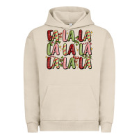 Pigment French Oak fa la la la la la la la la Urban Hoodie - MaliasSmallBusiness