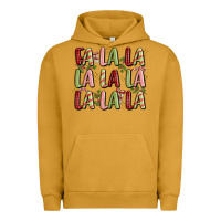 Pigment Peanut Butter fa la la la la la la la la Urban Hoodie - MaliasSmallBusiness